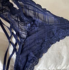 sheer lace panties