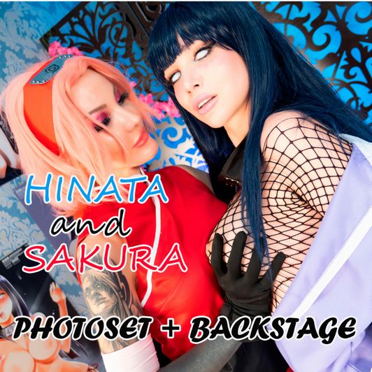 Hinata and Sakura PhotoSet and Backstage pics