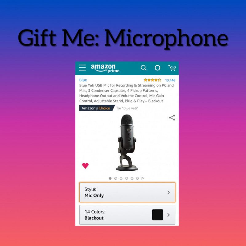 Gift Me: Microphone