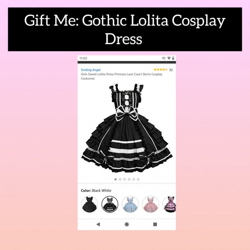 Gift Me: Gothic Lolita Cosplay Dress