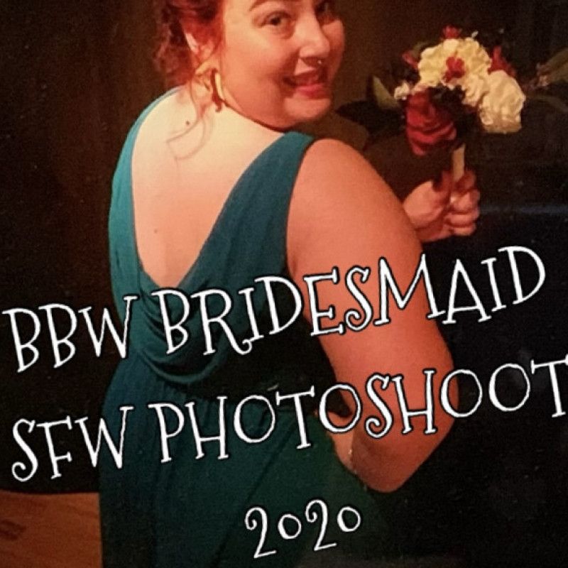 BBW Bridesmaid SFW Photoshoot 2020