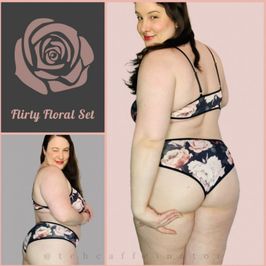 Flirty Floral Lingerie