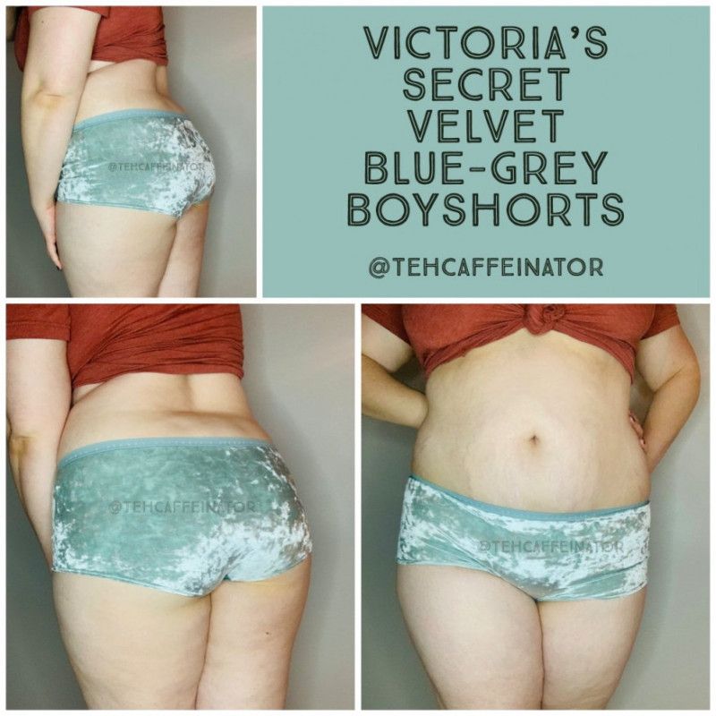 Blue Green Velvet VS Boyshorts