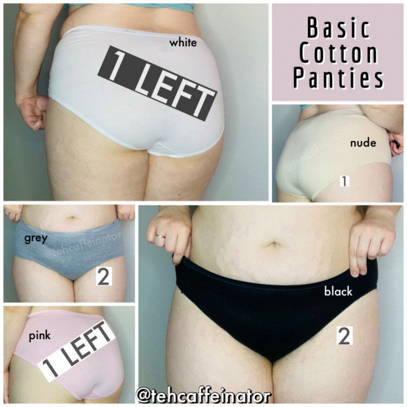 Basic Cotton Granny Panties Hanes