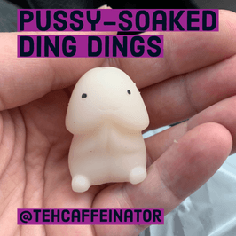 Pussy Soaked Stuffed Ding Ding