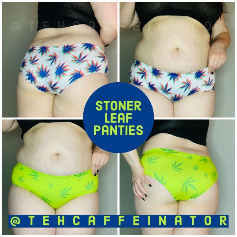 Stoner Leaf Panties Tight