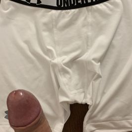 under armour compression pants sweat cum