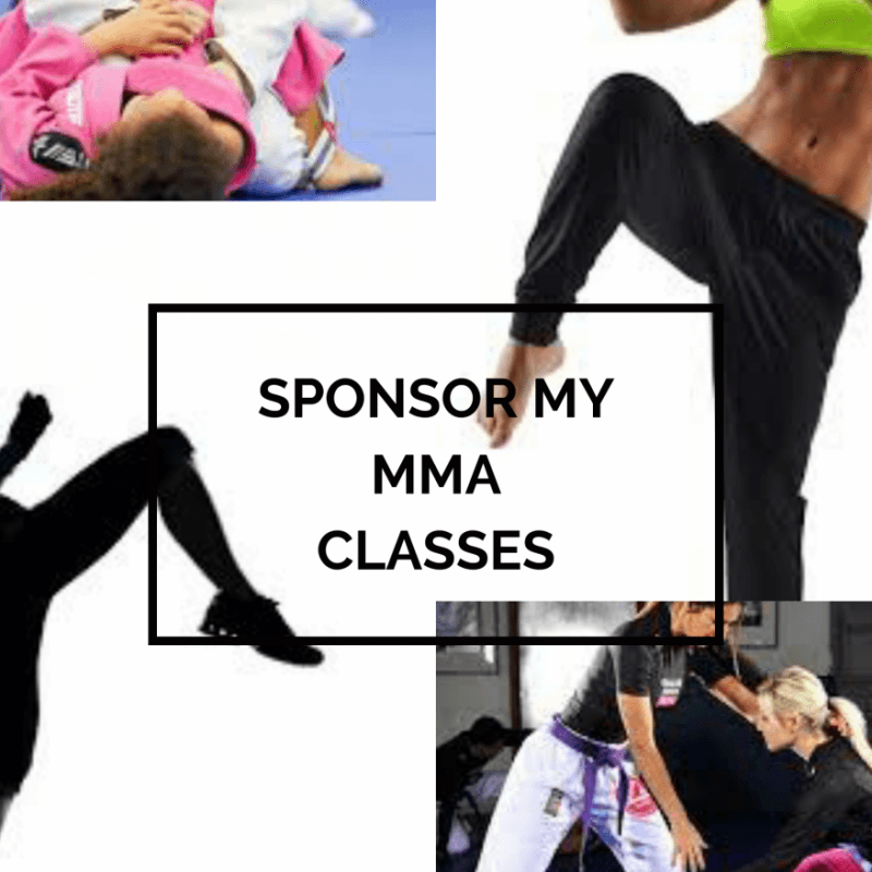 Sponsor My MMA Classes