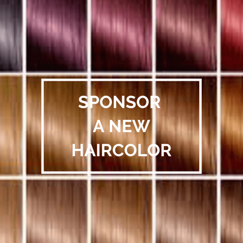 Sponsor A New Haircolor