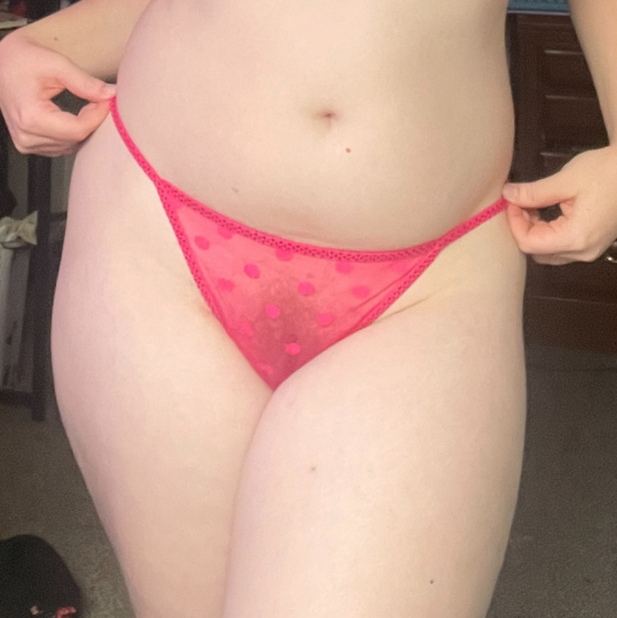 Hot Pink Thong