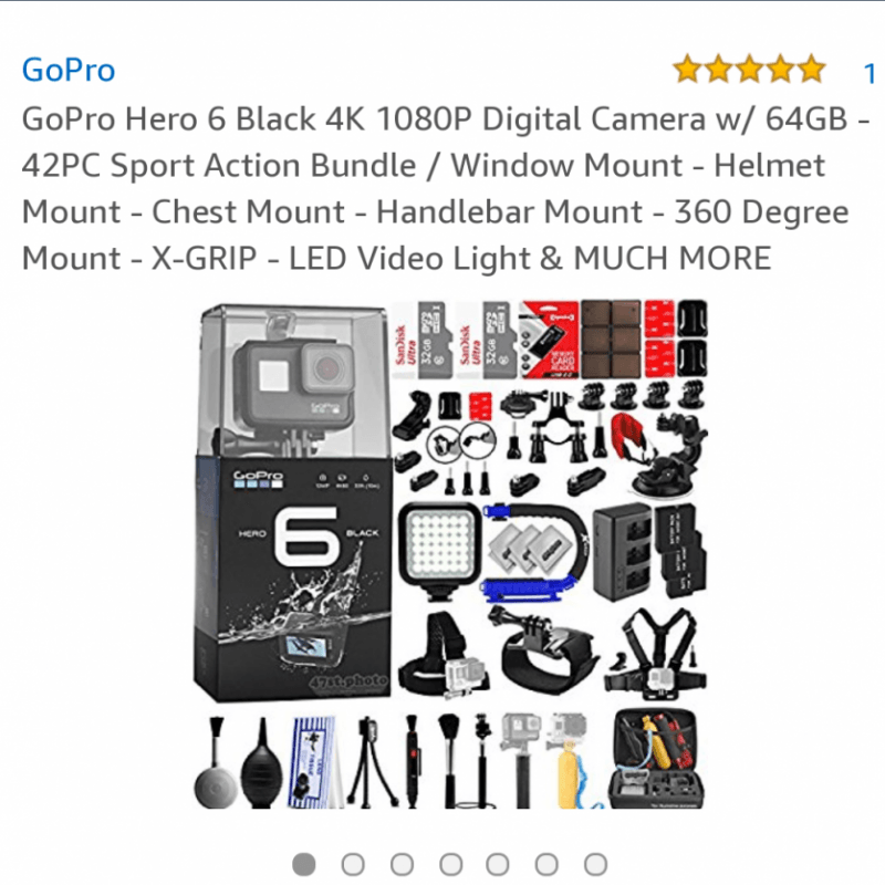 Gift Me: GoPro Camera and Accessories