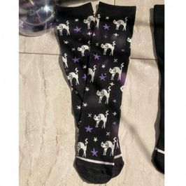 Spooky Kitty Halloween Socks