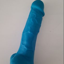 Blue dildo