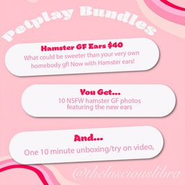 Petplay Bundle Hamster Ears