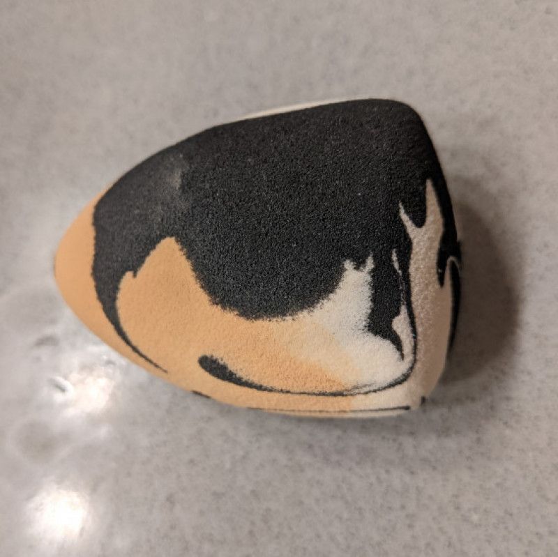 Used Dirty Makeup Sponge