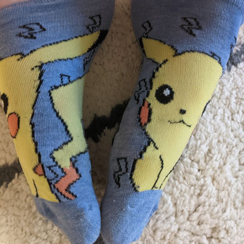 Pikachu Ankle Socks