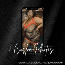 5 custom photos