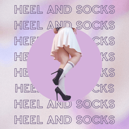 small pack of heel and socks