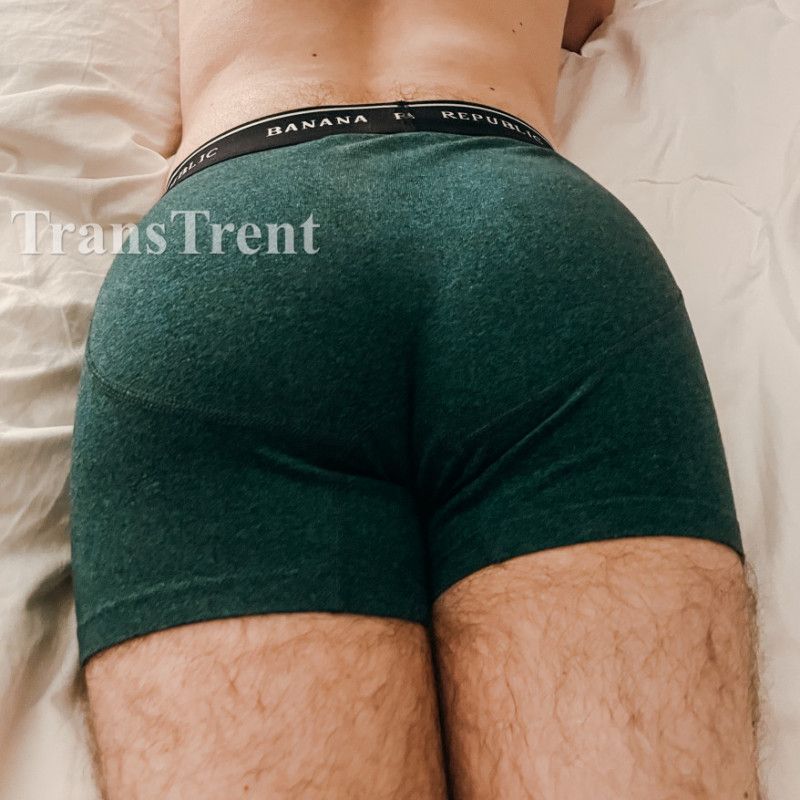 Worn Green Banana Republic Boxer Briefs