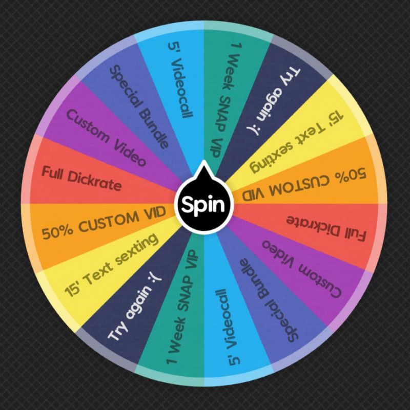 1 TRY IN SPIN THE WHEEL