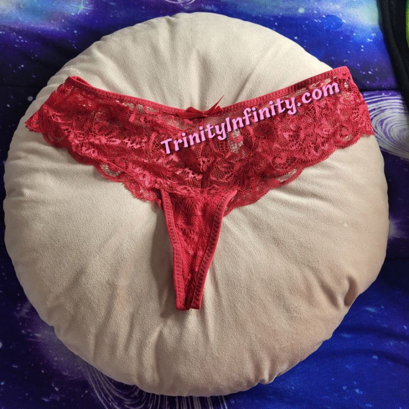 Red Lacey Panties