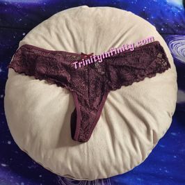 Maroon Lacey Panties