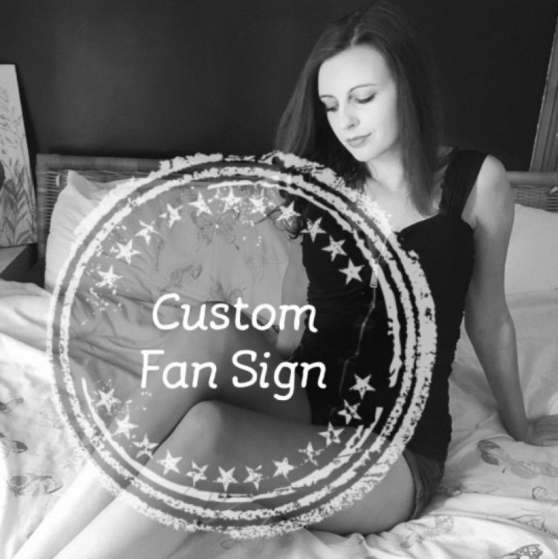 Custom Fan sign