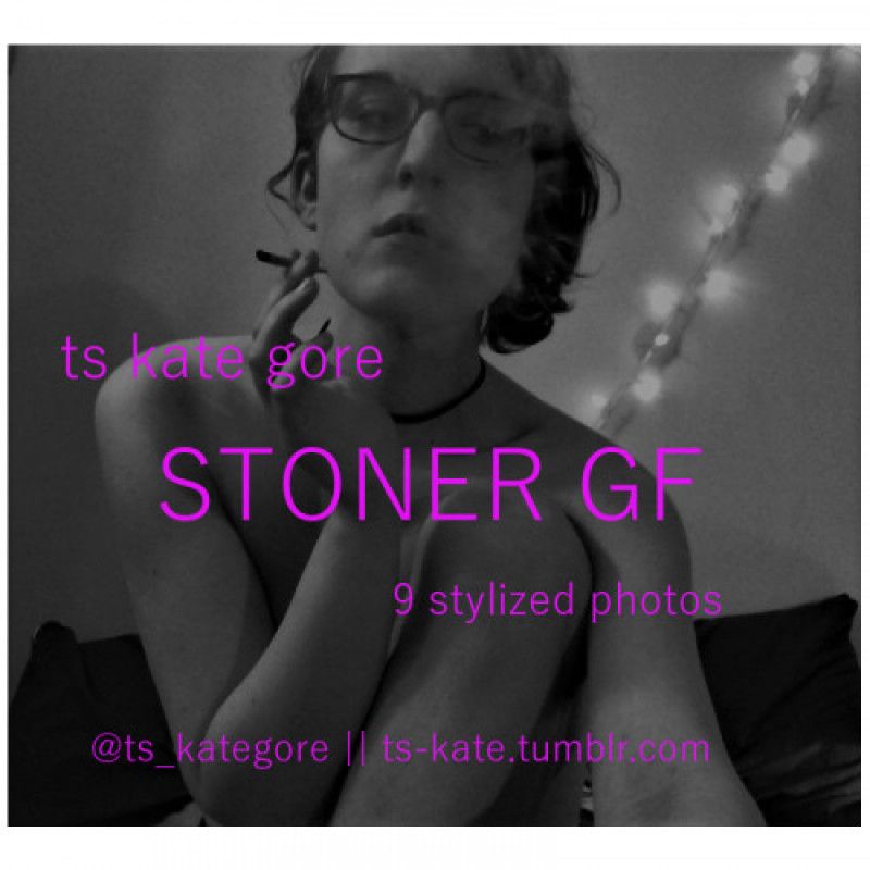 stoner girlfriend: 9 stylized photos