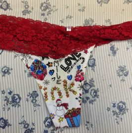 Christmas thong