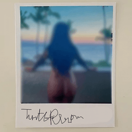 Single Signed Nude Polaroids