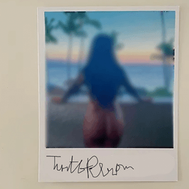 3 Pack Of Signed Nude Polaroids