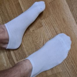 White socks