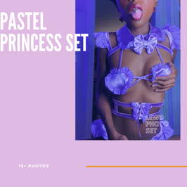 PASTEL PRINCESS PHOTO SET