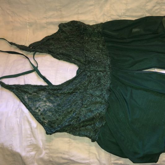 Green lingerie