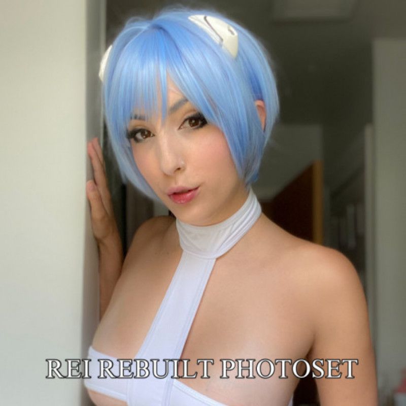 Rei Ayanami Lewd Photoset