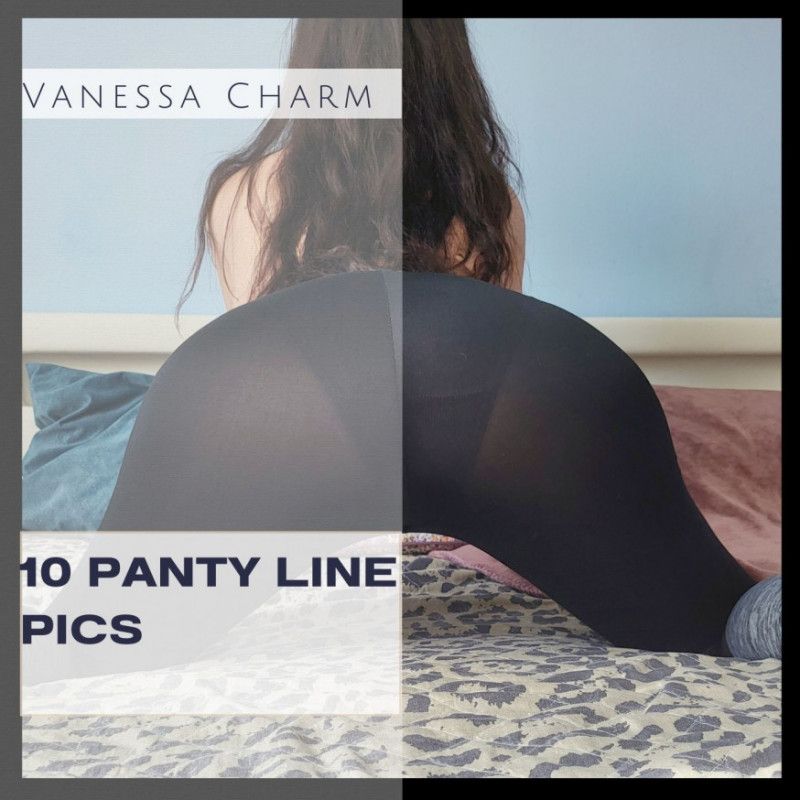 10 sexy pantyline pics