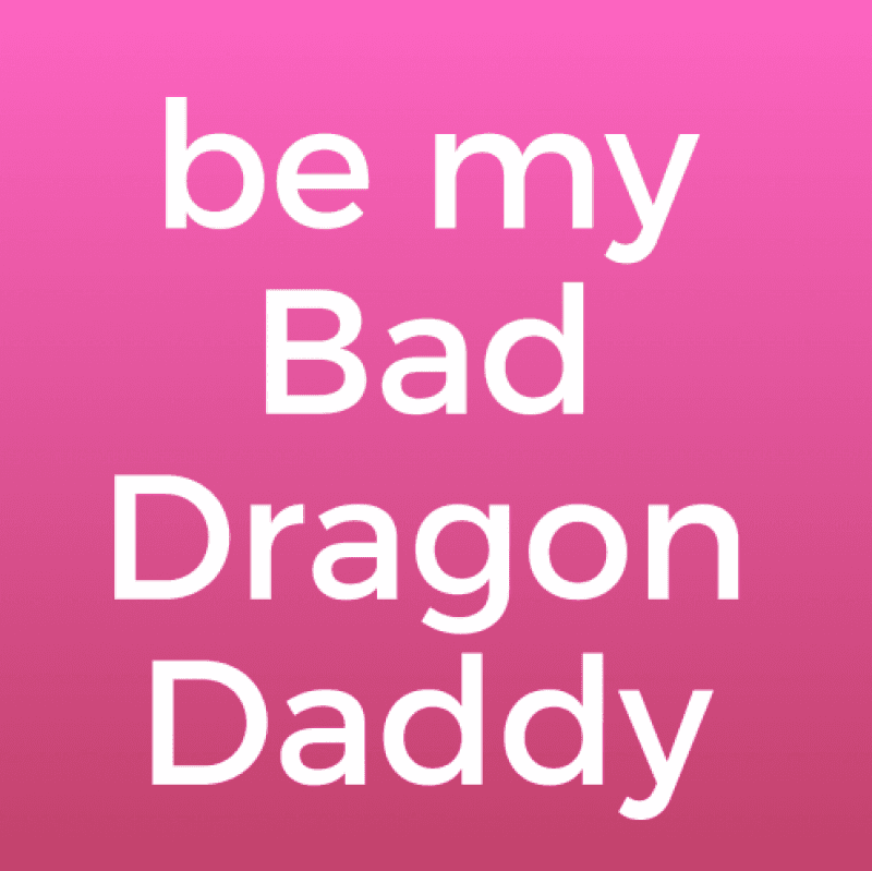 LARGE bad dragon daddy!