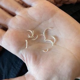 rare! free shipping: fingernail clippings