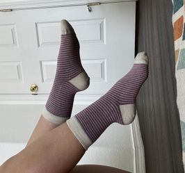 limited time! closet cleanout: striped socks