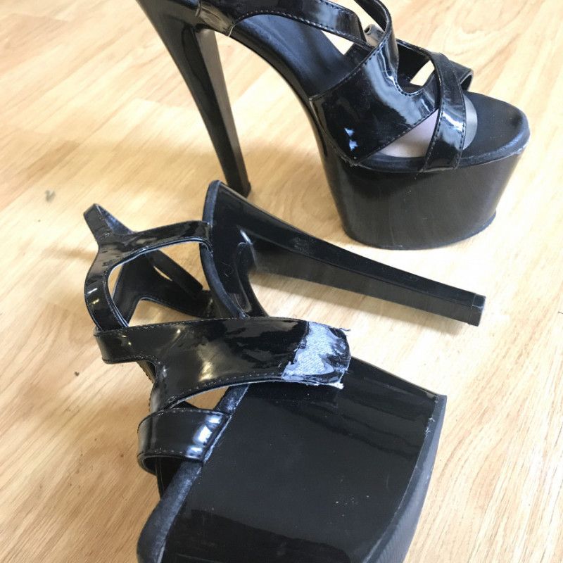 First Pair of Used Stripper Heels