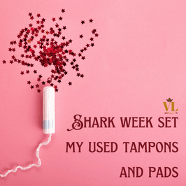 Shark Week Set  Tampons and Pads