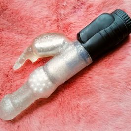 Used rabbit sex toy