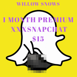 1 MONTH PREMIUM XXX SNAPCHAT