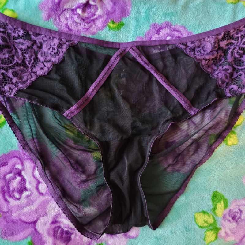 Purple Lacy Torrid  Hipster