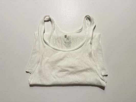 White Hanes Tank Top