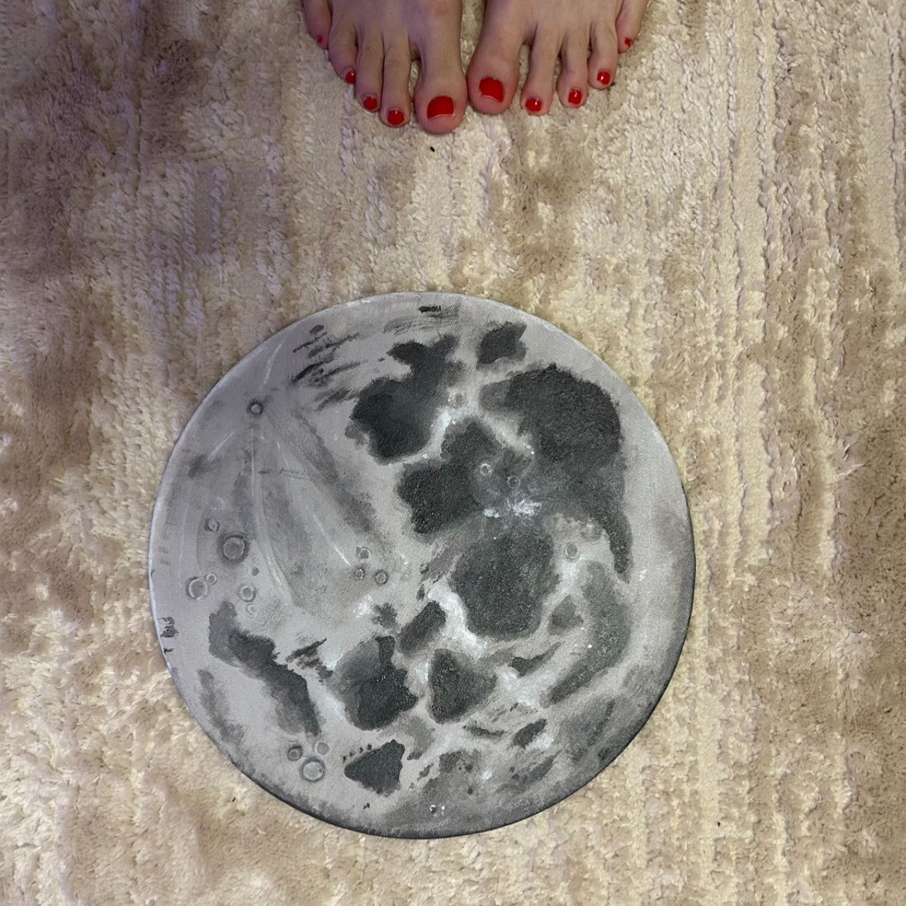 the moon drawing