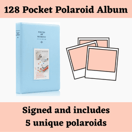 Polaroid Album and 5 polaroids