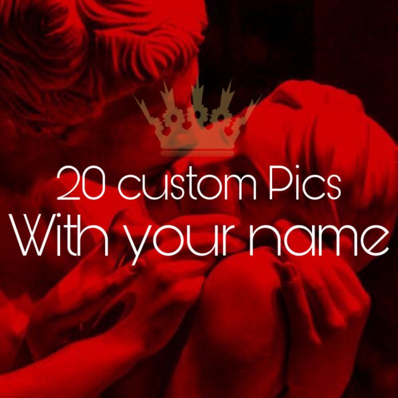 20 Custom Pics with Your Name