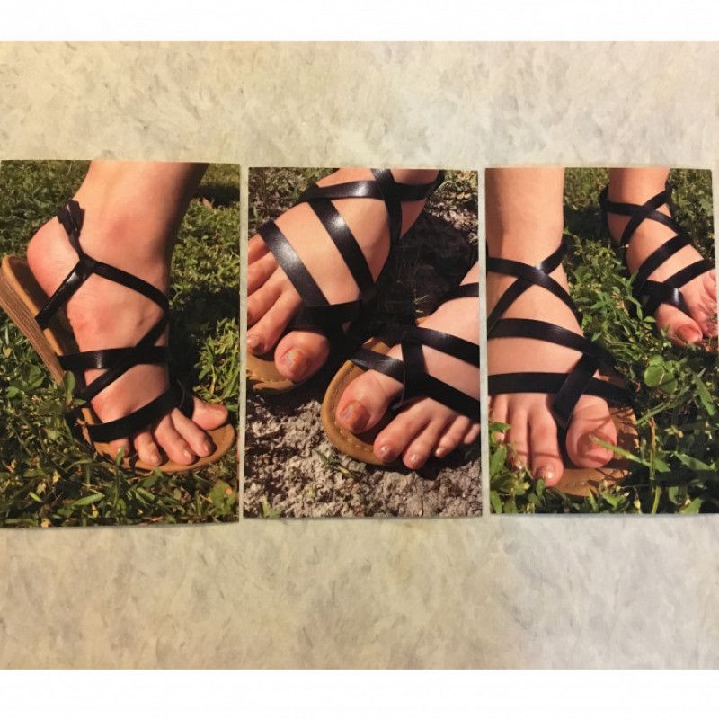 Feet Photo Sets 4x6 Prints