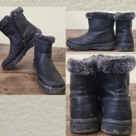 Fur lined boots